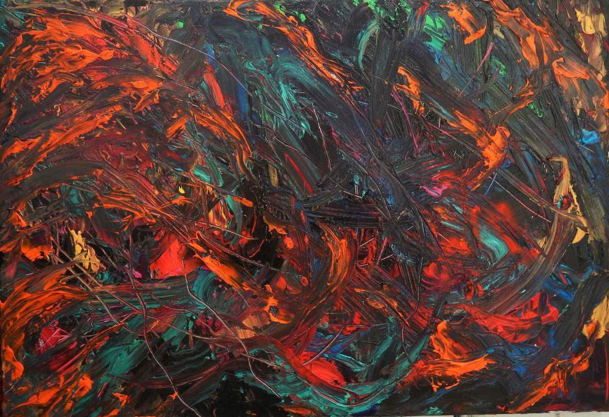 peinture contemporaine moderne 