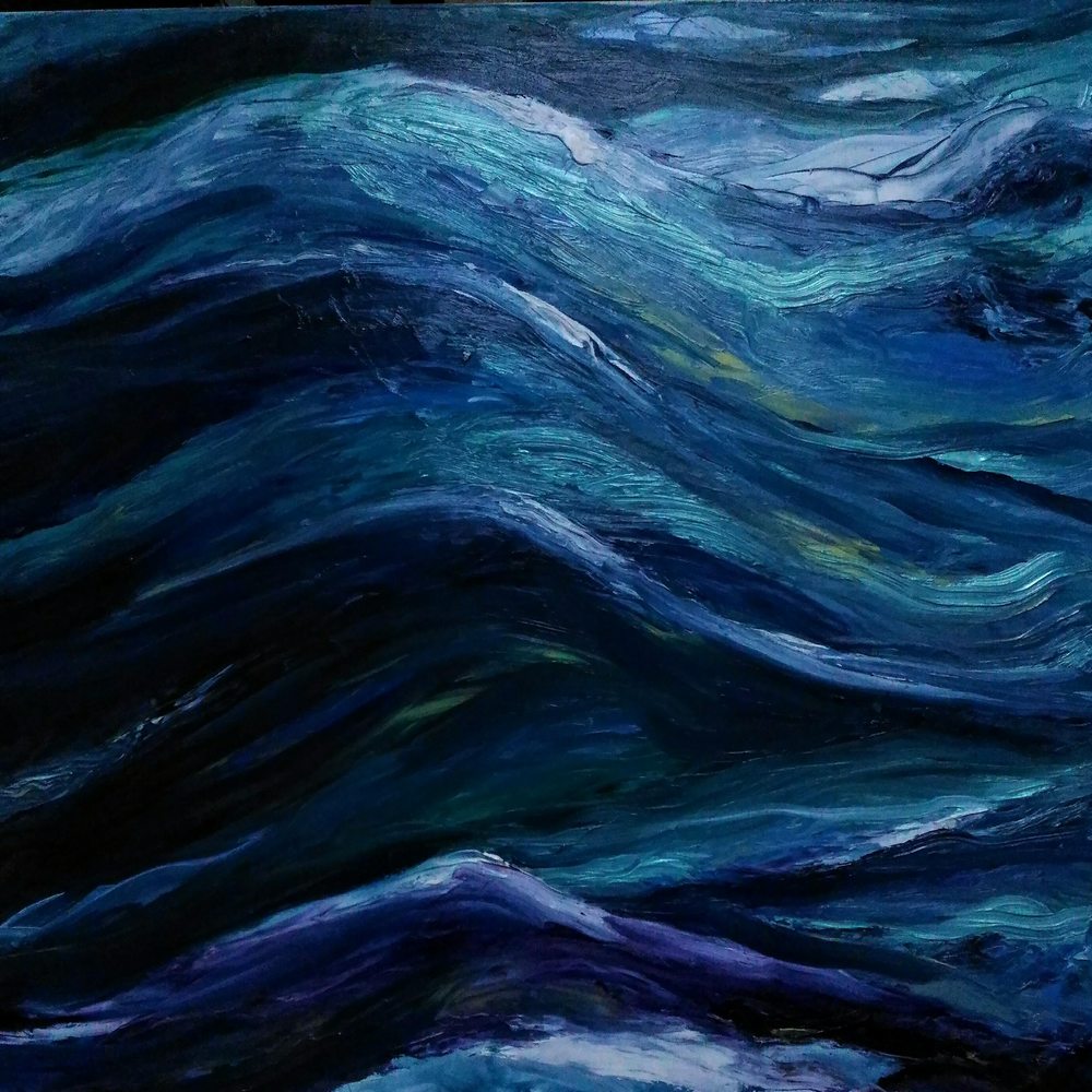 artiste peintre abstrait