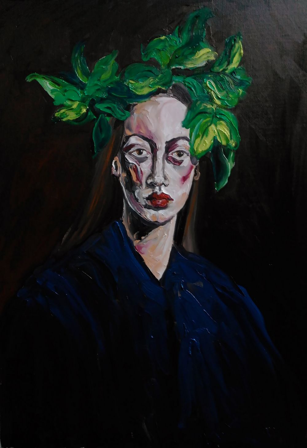 Femme-50X70,Tableaux contemporains,artiste peintre Florence
GAUTIER,oeuvre contemporaine.