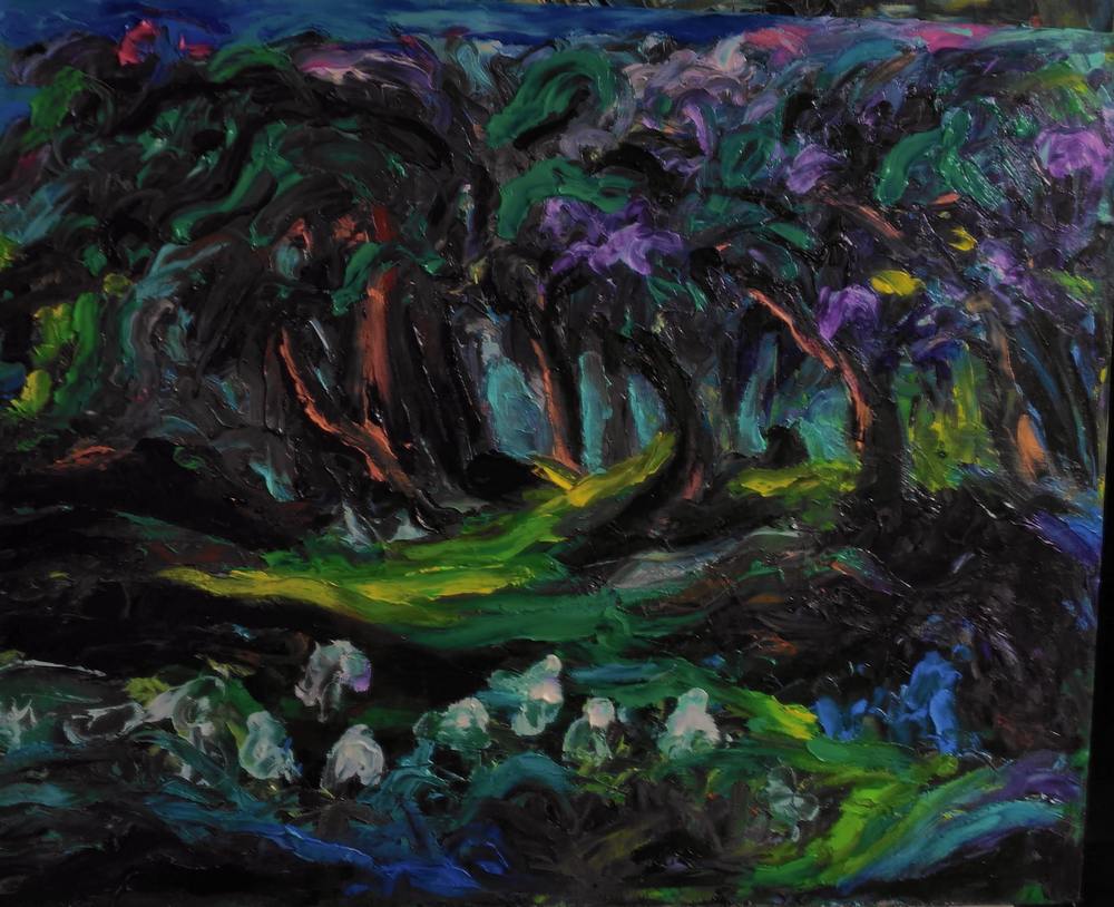 petit paysage sur papier-2,Tableaux contemporains,artiste peintre Florence
GAUTIER,oeuvre contemporaine.