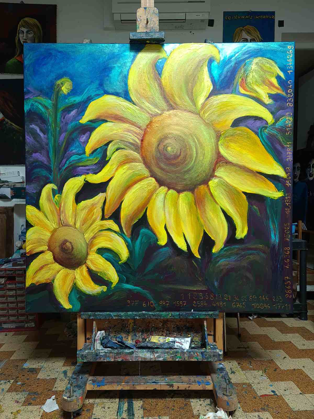 peinture-contemporaine-gautier- Artiste peintre Saint Raphael, F.Gautier Cote-d'Azur