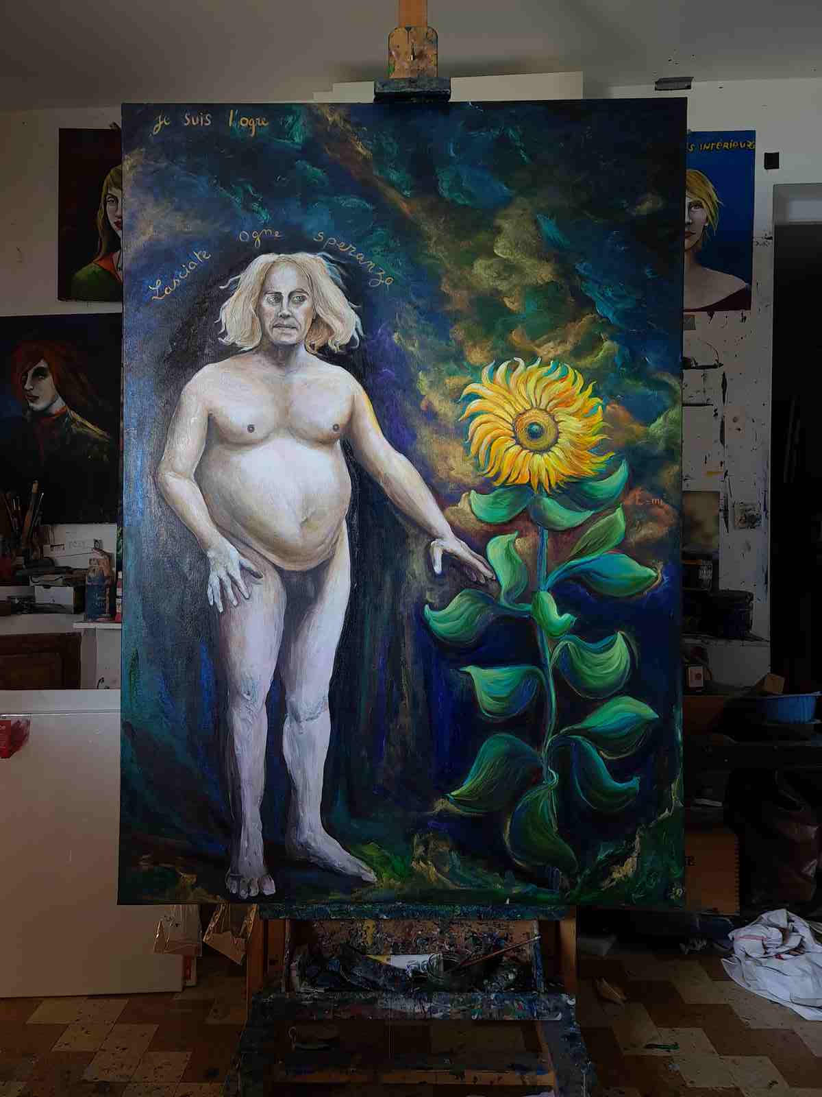 peinture-contemporaine-gautier-Artiste peintre Saint Raphael, F.Gautier Cote-d'Azur