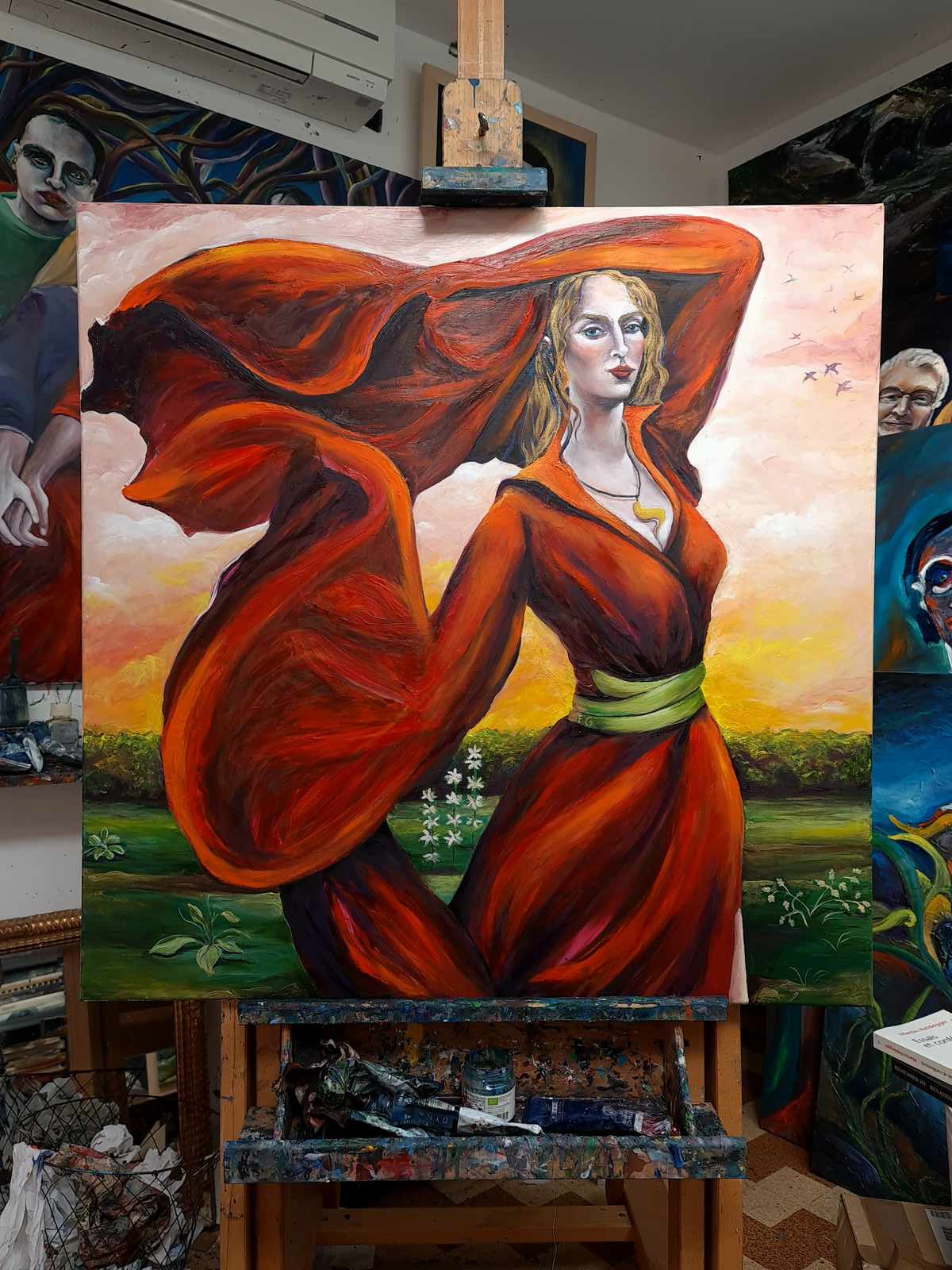  peinture-contemporaine-gautier-  Artiste peintre Saint Raphael, F.Gautier Cote-d'Azur