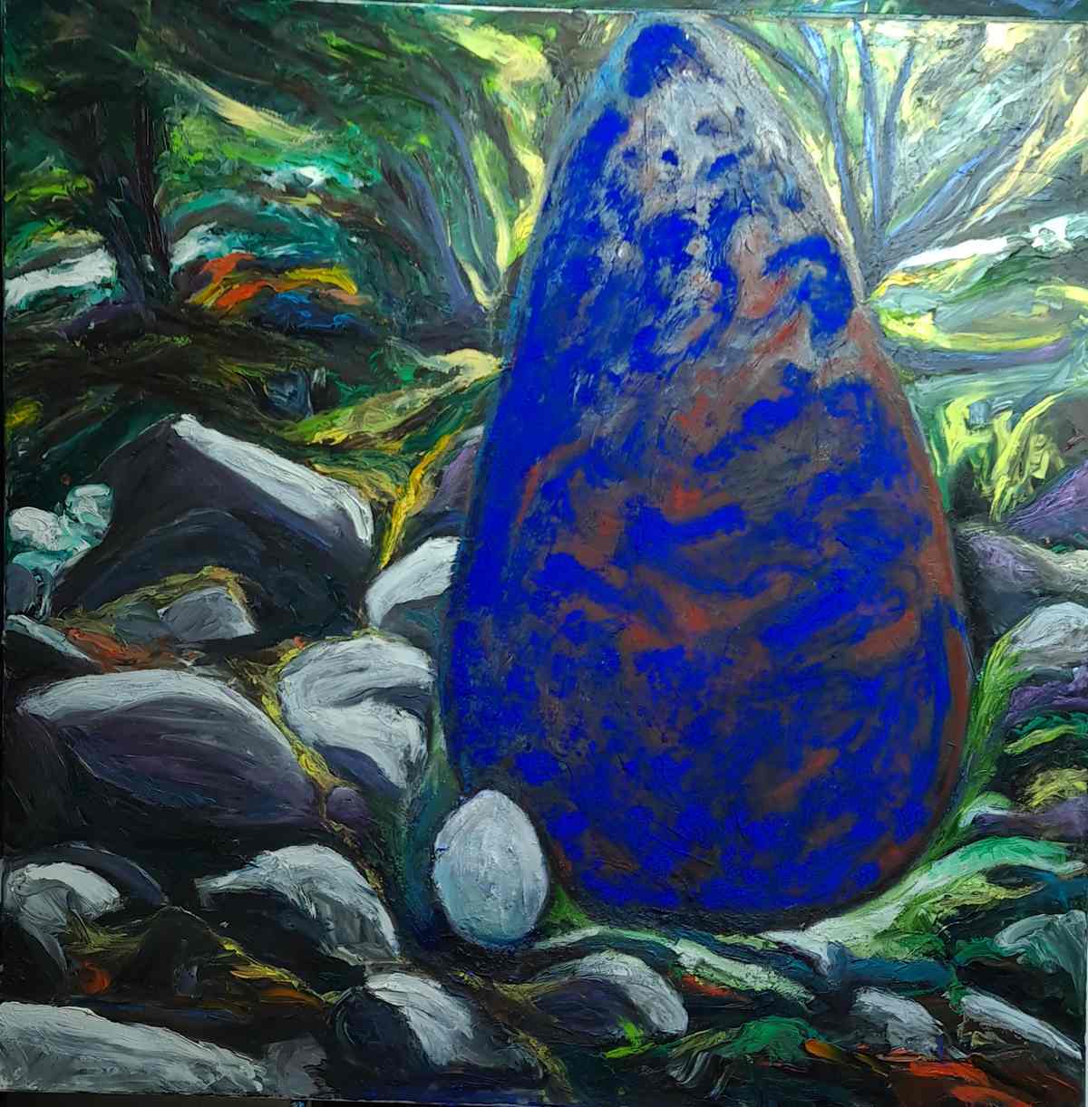 peinture-contemporaine-gautier-Artiste peintre Saint Raphael, F.Gautier Cote-d'Azur