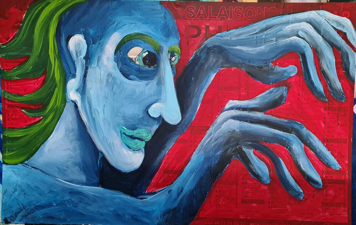 peinture-contemporaine-gautier-Artiste peintre Saint Raphael, F.Gautier Cote-d'Azur