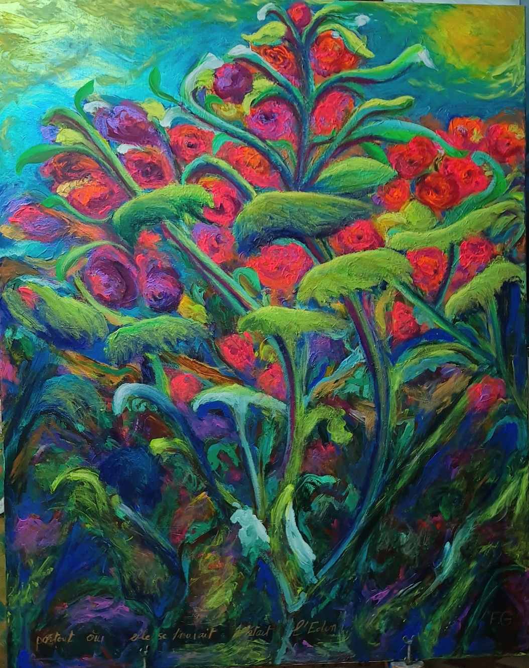 Galerie de tableaux 2025,Florence Gautier.Contemporain abstrait expressionisme, contemporary abstract expressionism.