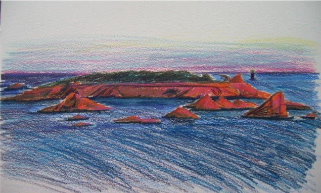  crayon toiles et tableaux crayon,Dessin sur papier,artiste peintre,dessin marine