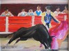 Tableaux de corrida,toile de corrida,repr�sentation corrida.