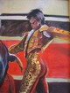 Tableaux de corrida,toile de corrida,repr�sentation corrida.